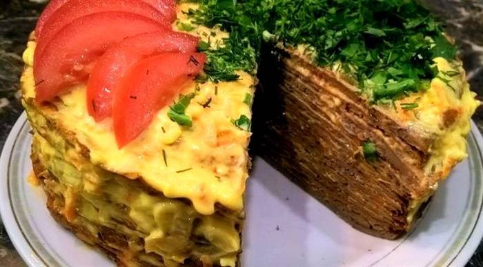 Печінковий торт з курячої печінки рецепт з фото сіль за смаком перець чорний