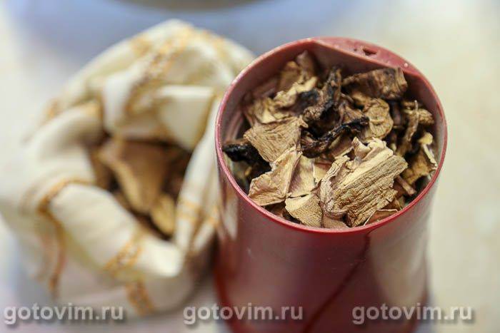 Грибний порошок для соусу і супу (з сухим молоком)