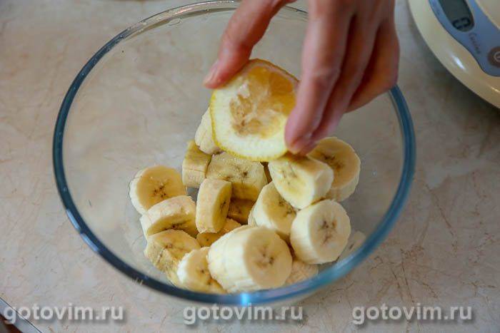 Заварний банановий крем 