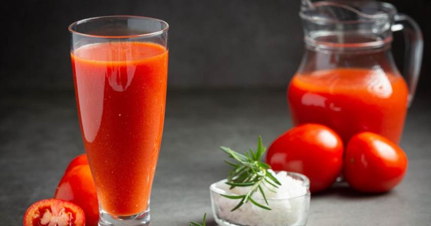 Томатний сік - червоний еліксир для серця та краси