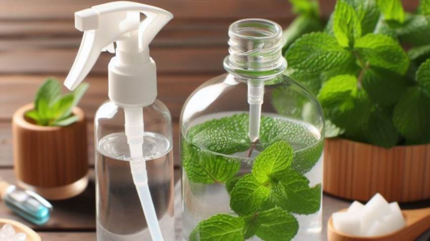 Як зробити освіжувач повітря вдома з ополіскувачем для рота