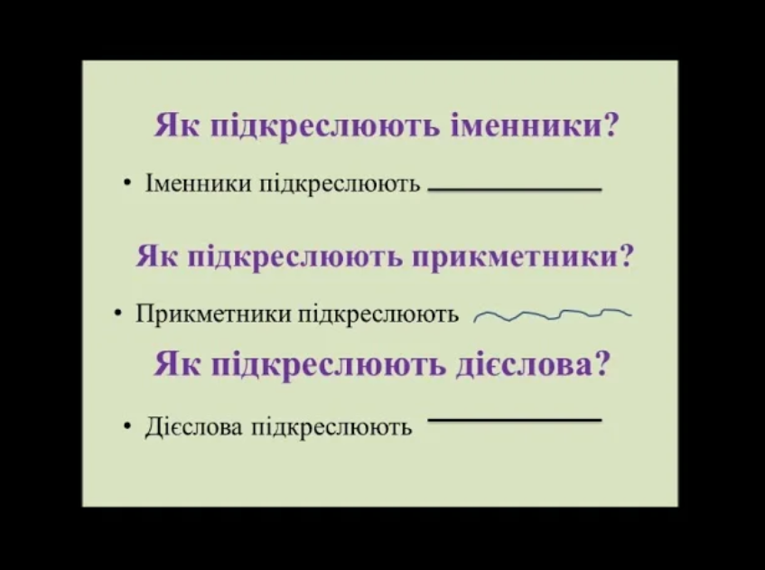Як правильно підкреслювати прикметники в українській мові